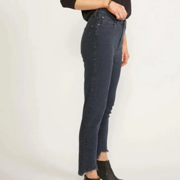 Etica Scarlet Mid-rise Jeans in Night Stripe NWT - Picture 4 of 11